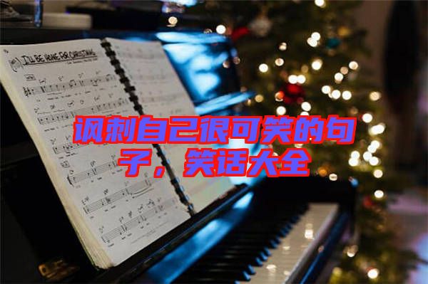 諷刺自己很可笑的句子，笑話(huà)大全