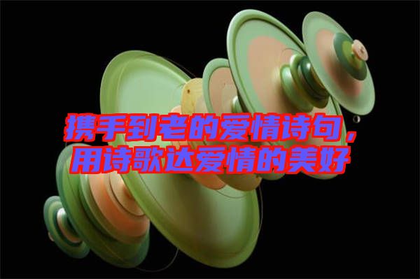 攜手到老的愛情詩(shī)句，用詩(shī)歌達(dá)愛情的美好