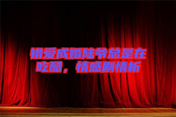 錯愛成婚陸爺總是在吃醋，情感劇情析