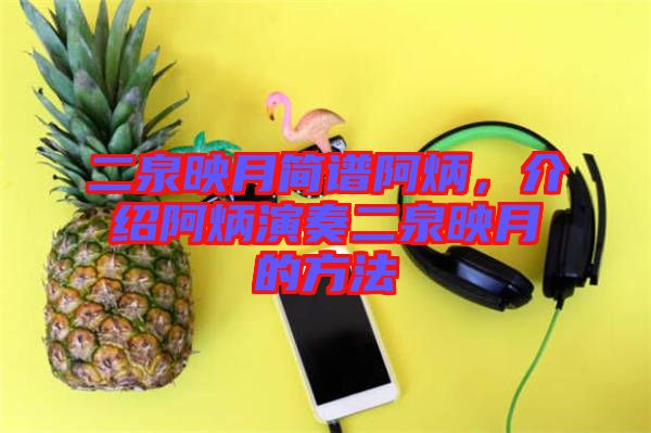 二泉映月簡譜阿炳，介紹阿炳演奏二泉映月的方法