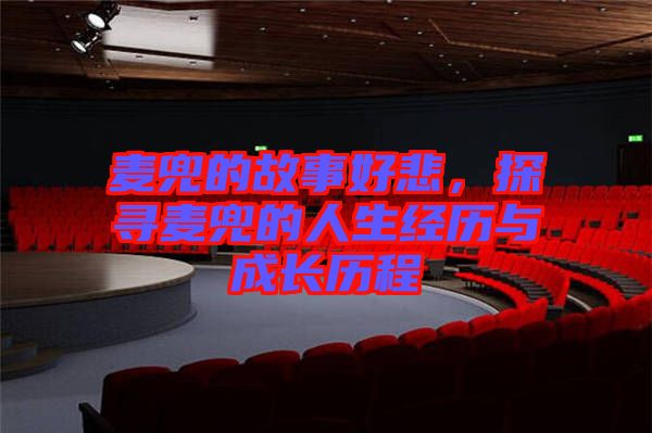 麥兜的故事好悲，探尋麥兜的人生經歷與成長歷程